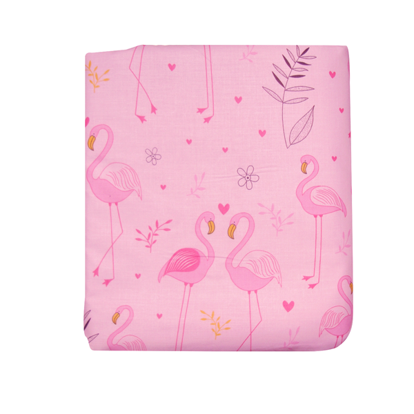 Kinderkeen Waterproof Sheet Jumbo (200x200) - Flaminggo Light Pink