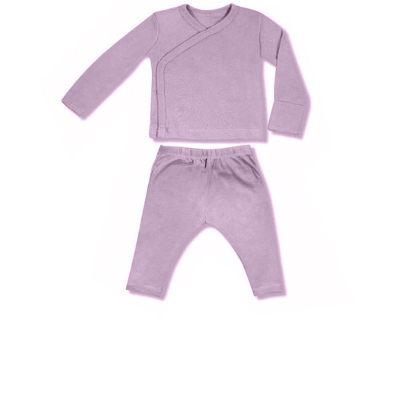 Little Palmerhaus Baby Kimono 6m - Purple