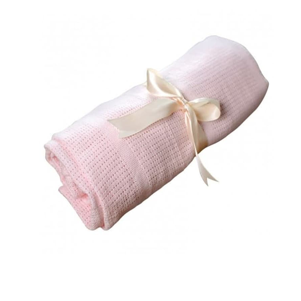 Kotton Mill Organic Baby Blanket - Pink