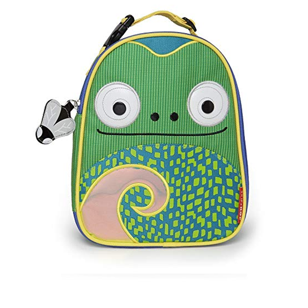 Skiphop Zoo Lunchie Insulated Lunch Bag Chameleon