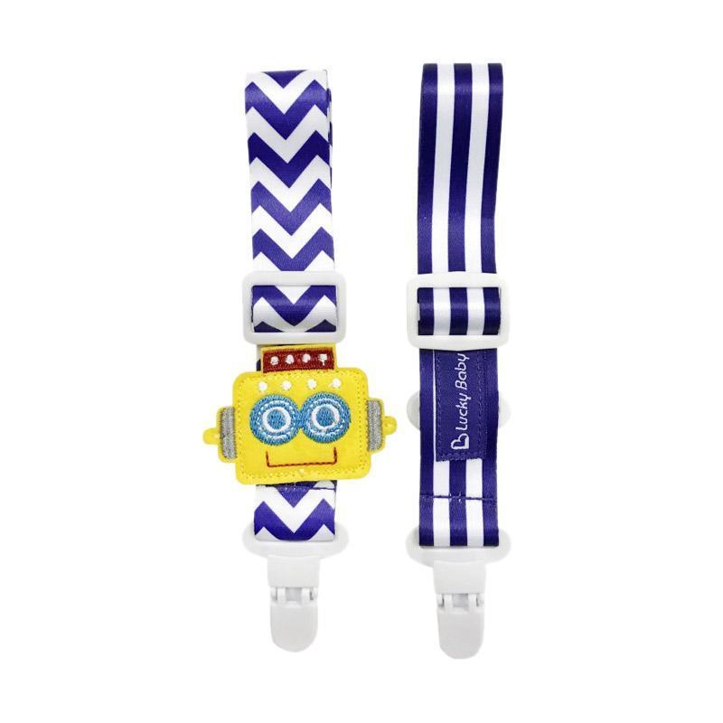 Lucky Baby Klipz-On Adjustable Strap - Robot