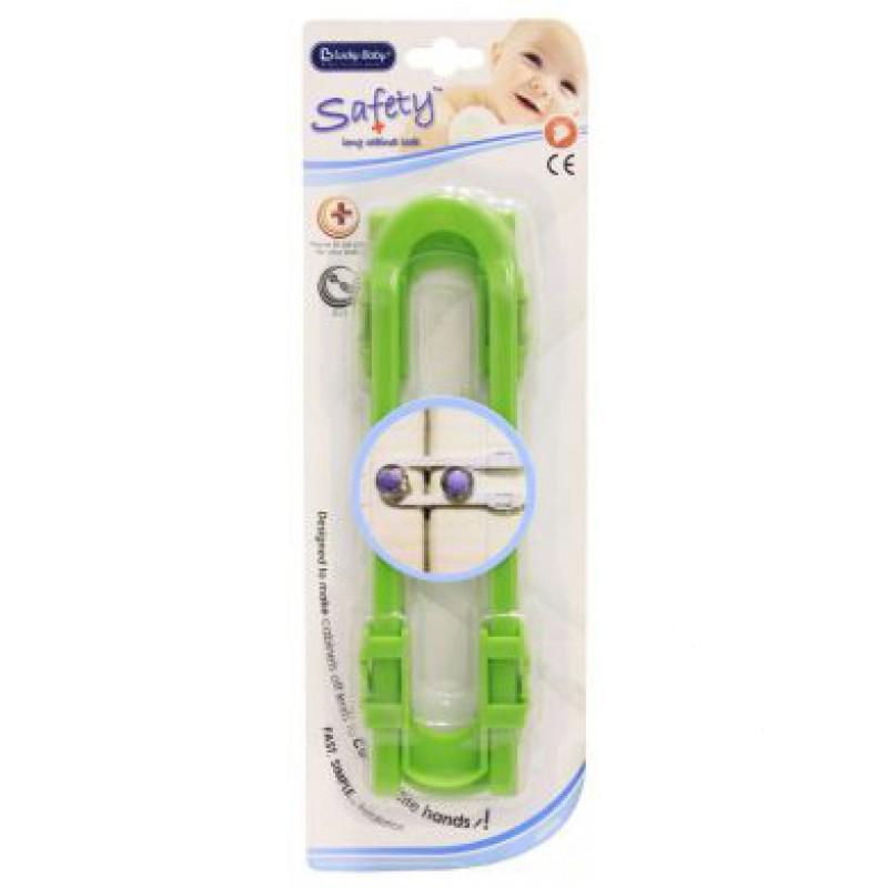 Lucky Baby Long Cabinet Lock Green