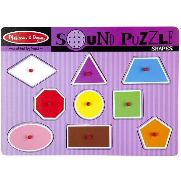 Melissa Doug Shapes Sound Puzzle