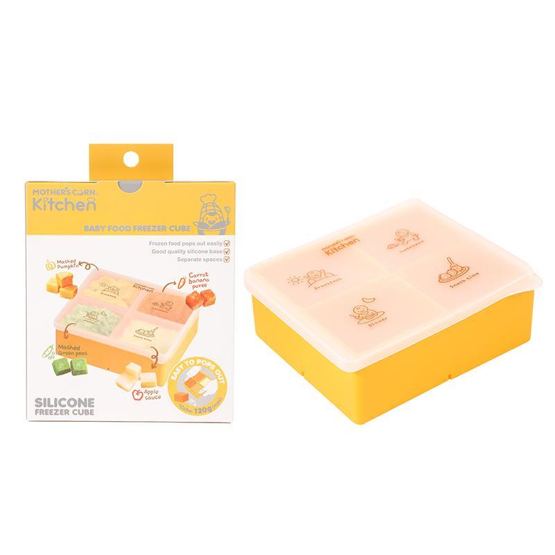 Mother's Corn Kitchen Baby Food Freezer Cube - Yellow (L)