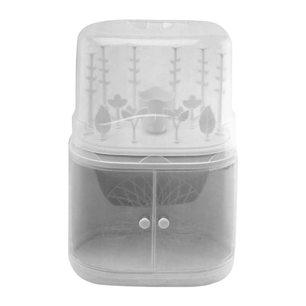 Kandila Multi Level Baby Bottle Box - Grey