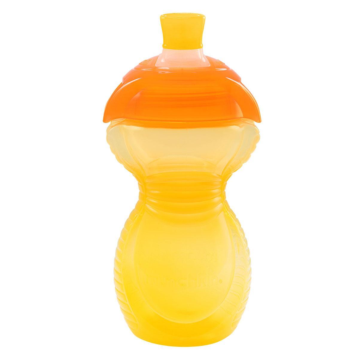 Munchkin Click Lock Bite Proof Sippy Cup 9oz - Yellow/Orange