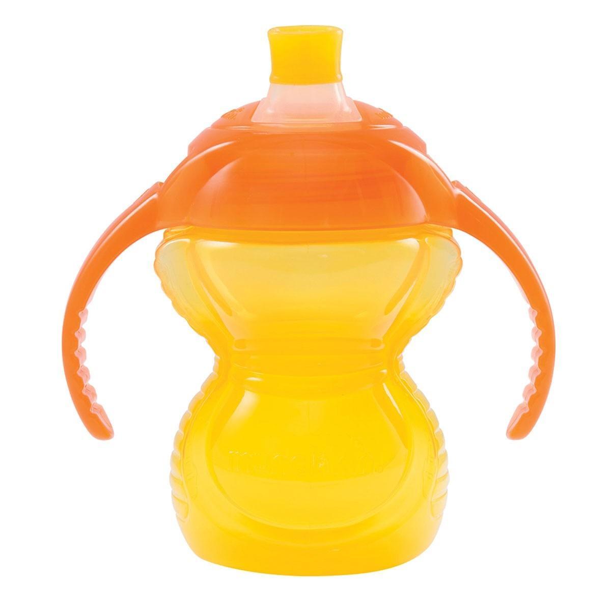 Munchkin Click Lock Bite Proof Trainer Cup 7oz - Yellow/Orange