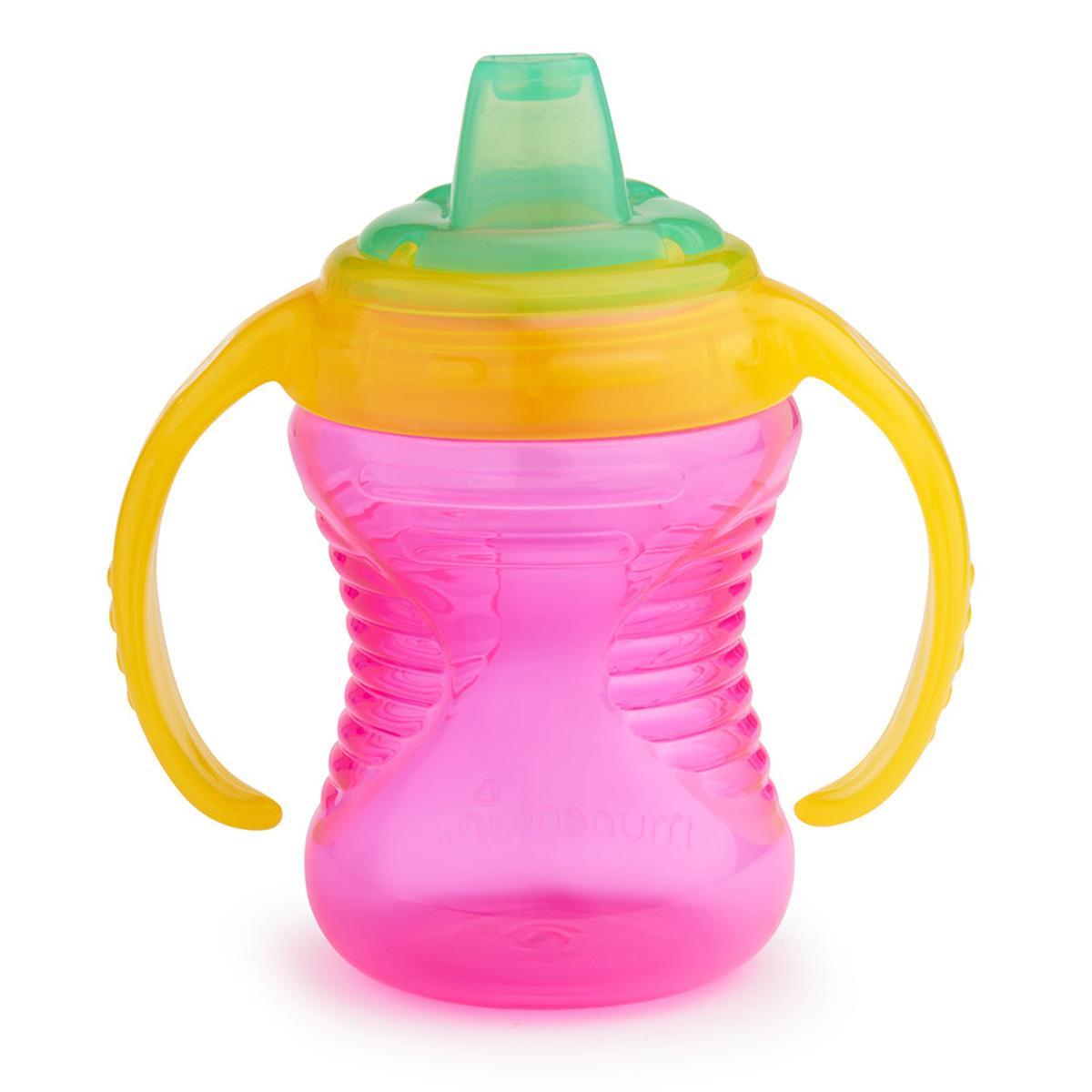 Munchkin Mighty Grip Trainer Cup 8oz - Pink