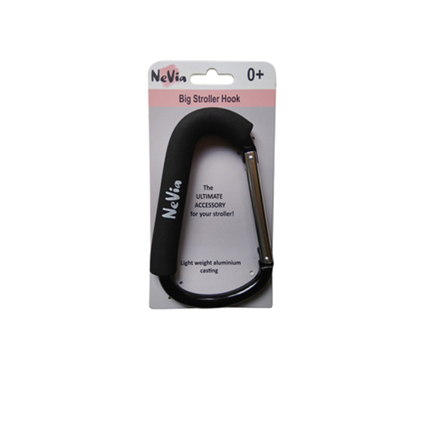 Nevia Big Stroller Hook Black