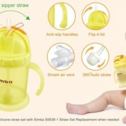 Simba Flip-It Straw Training Cup 240ml