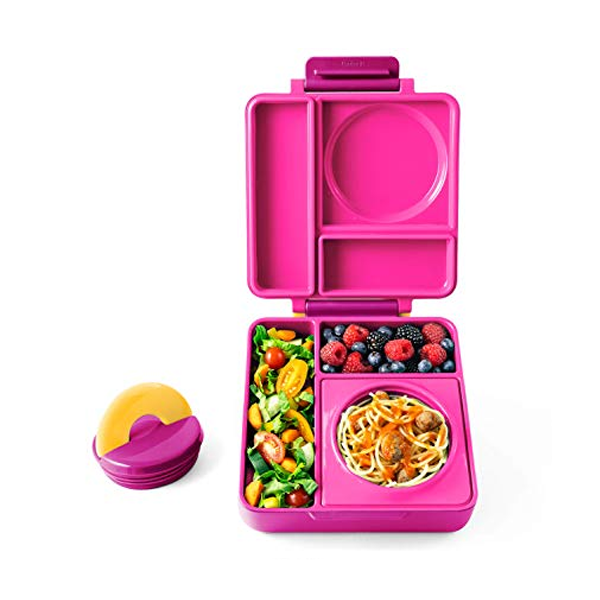 Omiebox Bento Lunch Box - Pink Berry