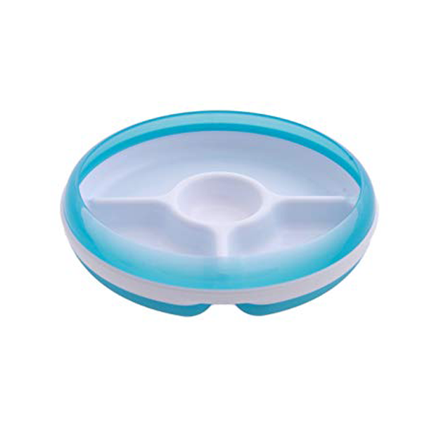 OXO Tot Divided Plate Aqua