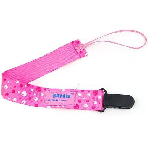 Pacifier Clip Pink