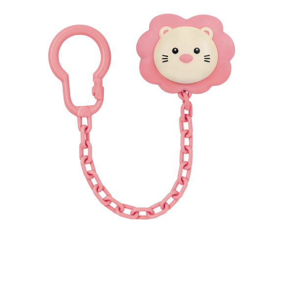 Simba Pacifier Holder - Raspberry