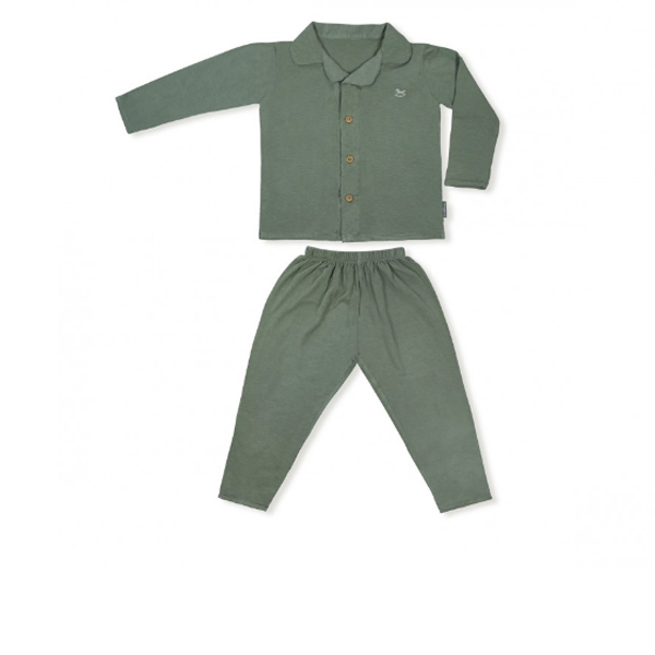 Little Palmerhaus Toddler Pajamas Set 6years - Forest