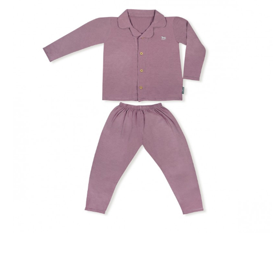 Little Palmerhaus Toddler Pajamas Set 4years - Purple