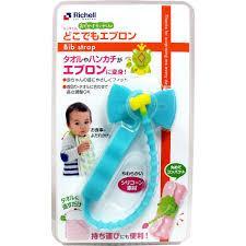 Richell Bib Strap Ribbon - Blue