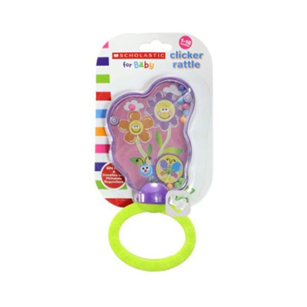 Scholastic Clicker Rattle Green