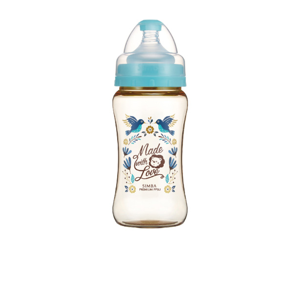 Simba Dorothy PPSU Wide Feeding Bottle 270ml - Hummingbird Blue