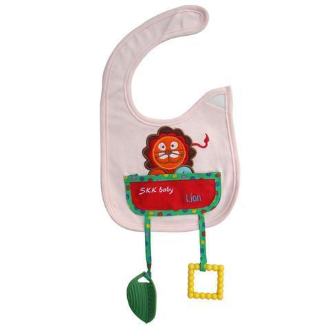 SKK Baby Bib Cotton Teether - Lion