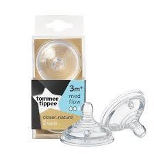 Tommee Tippee 2 x Medium Flow Teats