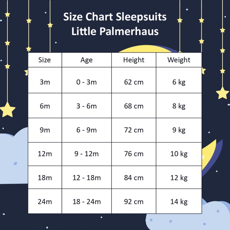 Little Palmerhaus Baby Sleepsuit 9m - Navy Teal