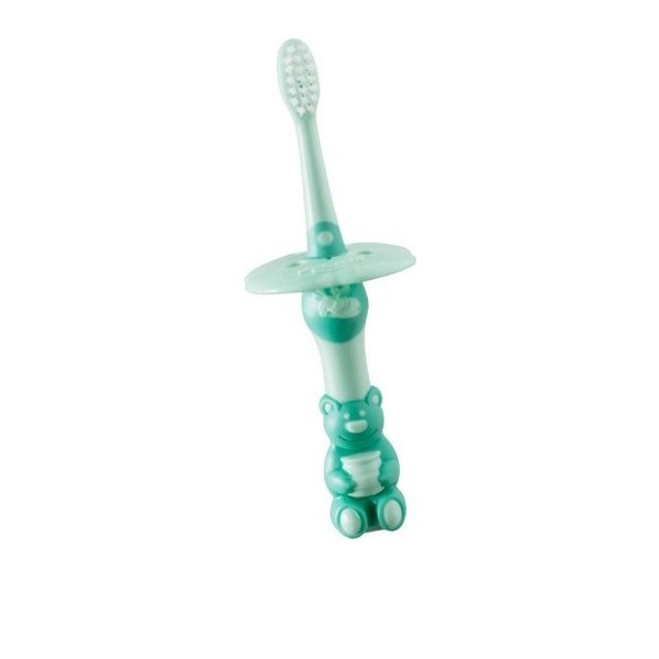 Bioseptyl Bambino Toothbrush Set 12-24m - Green