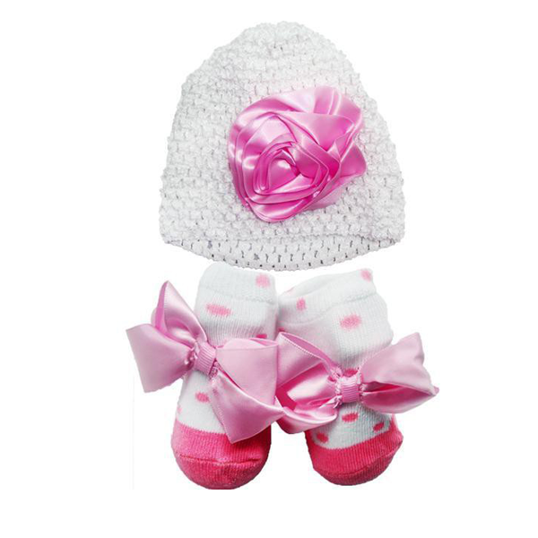 Yaya&Popi Knit Hat & Socks