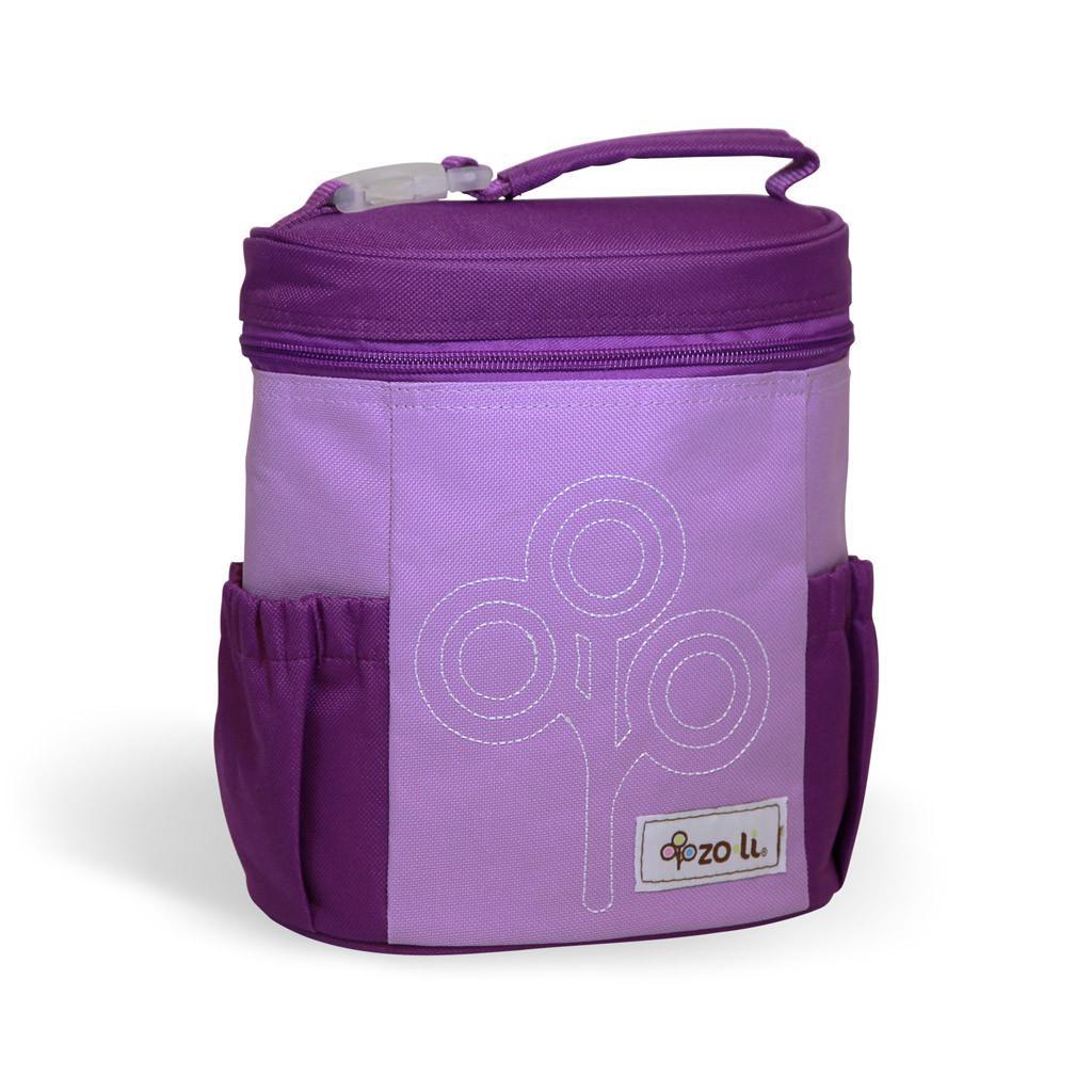 Zoli Nomnom Insulated Lunch Tote - Purple